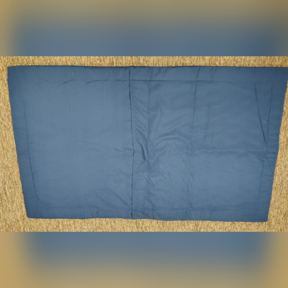 Handmade King-size Blue Bandana Quilted Pillow Shams - Picture 3 of 3